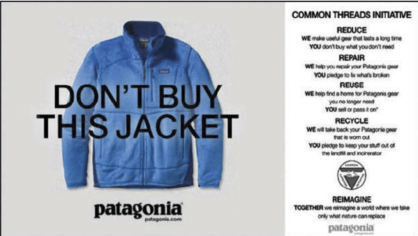 Patagonia jacket ad